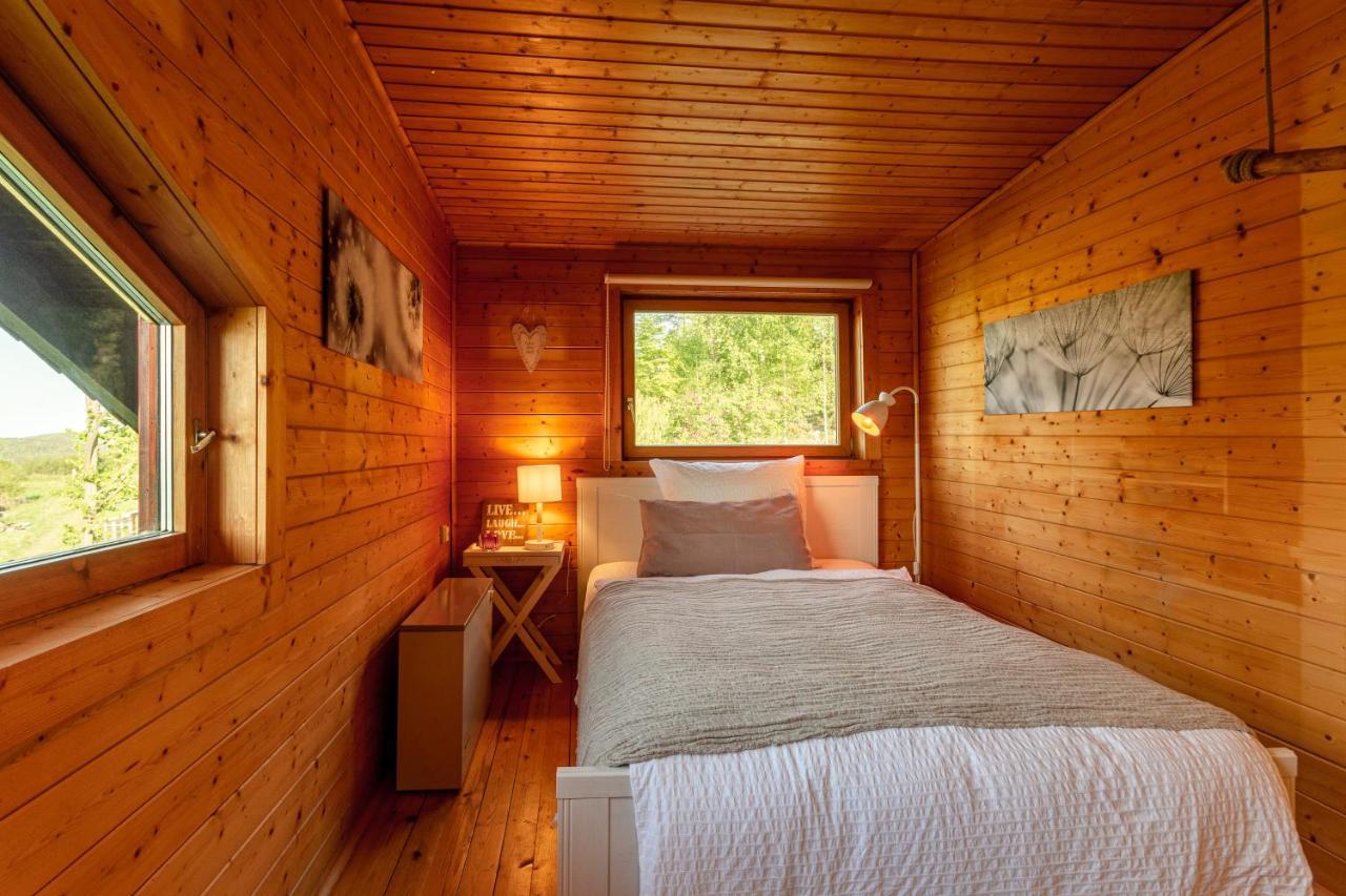 Blockhaus Eifelsteig W/ Kamin Garten & Feuerstelle Berndorf  المظهر الخارجي الصورة